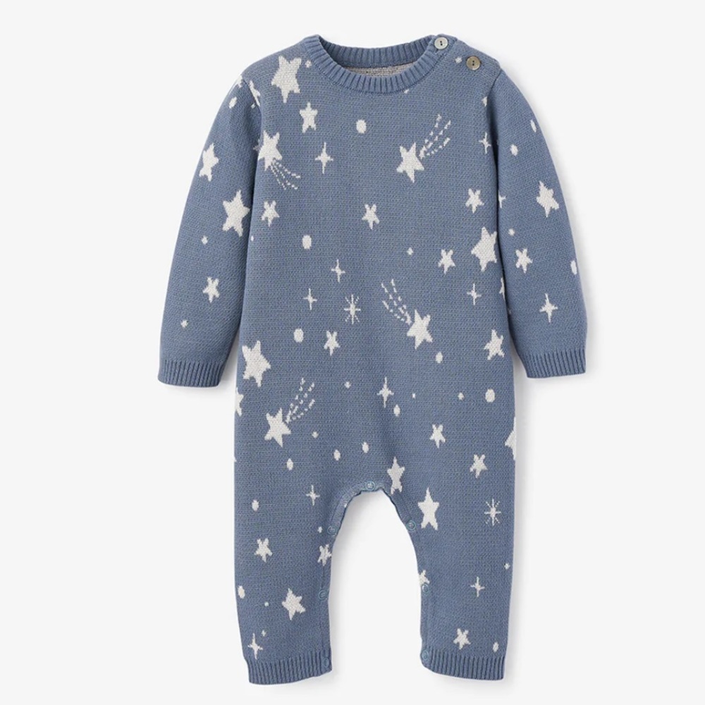 NWT Elegant Baby Celestial knit jumpsuit/onesie 3 Months